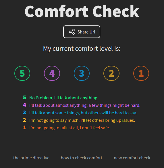 Comfort Check