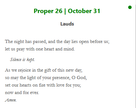 Liturgy of the Hours